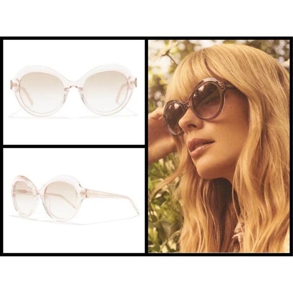 ?ZIMMERMANN? Amelie Butterfly Sunglasses ~ Nude Acetate 100% UV Protection NWT main image 14